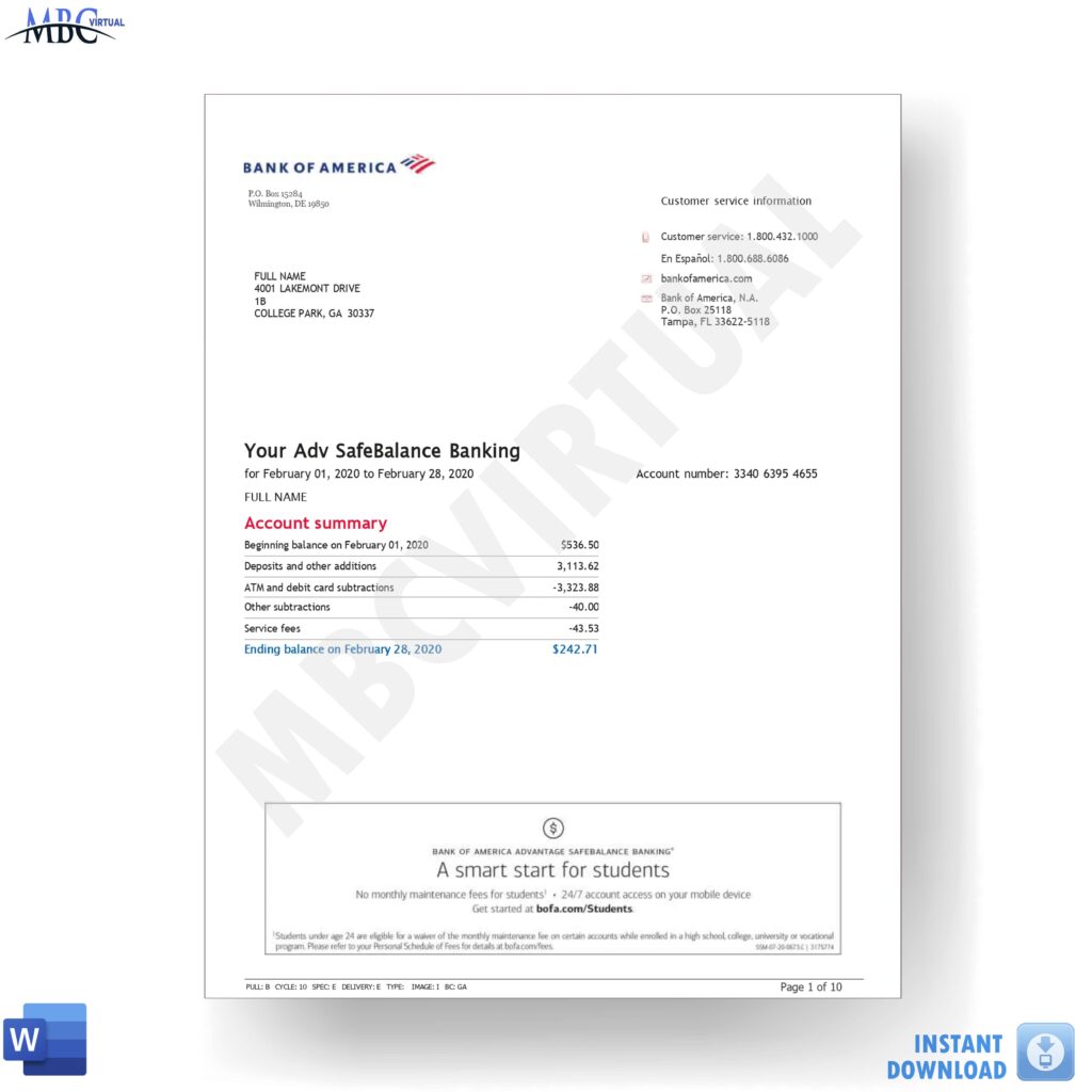 new-2023-bank-of-america-statement-template-adv-plus-banking-mbcvirtual