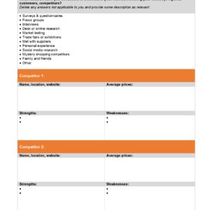 Startup Loans Company Business Plan Template