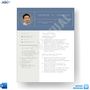Commercial Real Estate Paralegal Resume Template