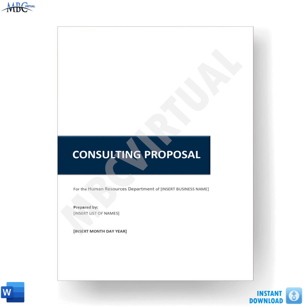 HR Consulting Proposal Template - MbcVirtual