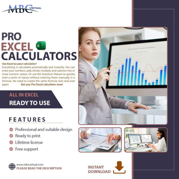 Excel Calculator Templates - Mbcvirtual