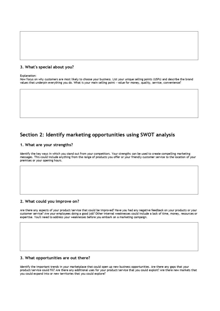 Marketing Plan Template - MbcVirtual