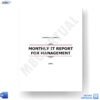 Monthly it report Template for Management Template - MbcVirtual