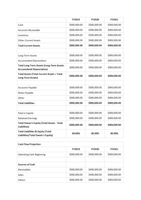 business plan template for wealth management