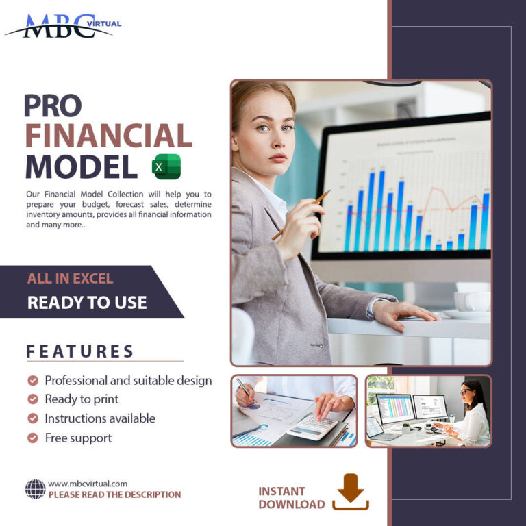 Pro Clothing Store Financial Model Template MbcVirtual