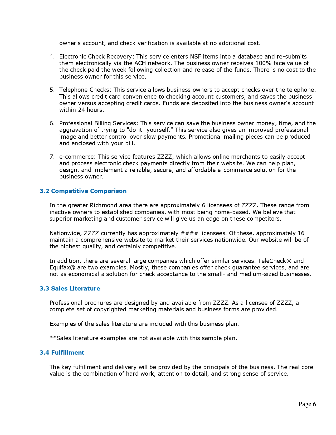 accounting business plan template