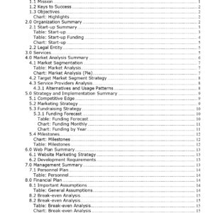 Pro Emergency Shelters Business Plan Template