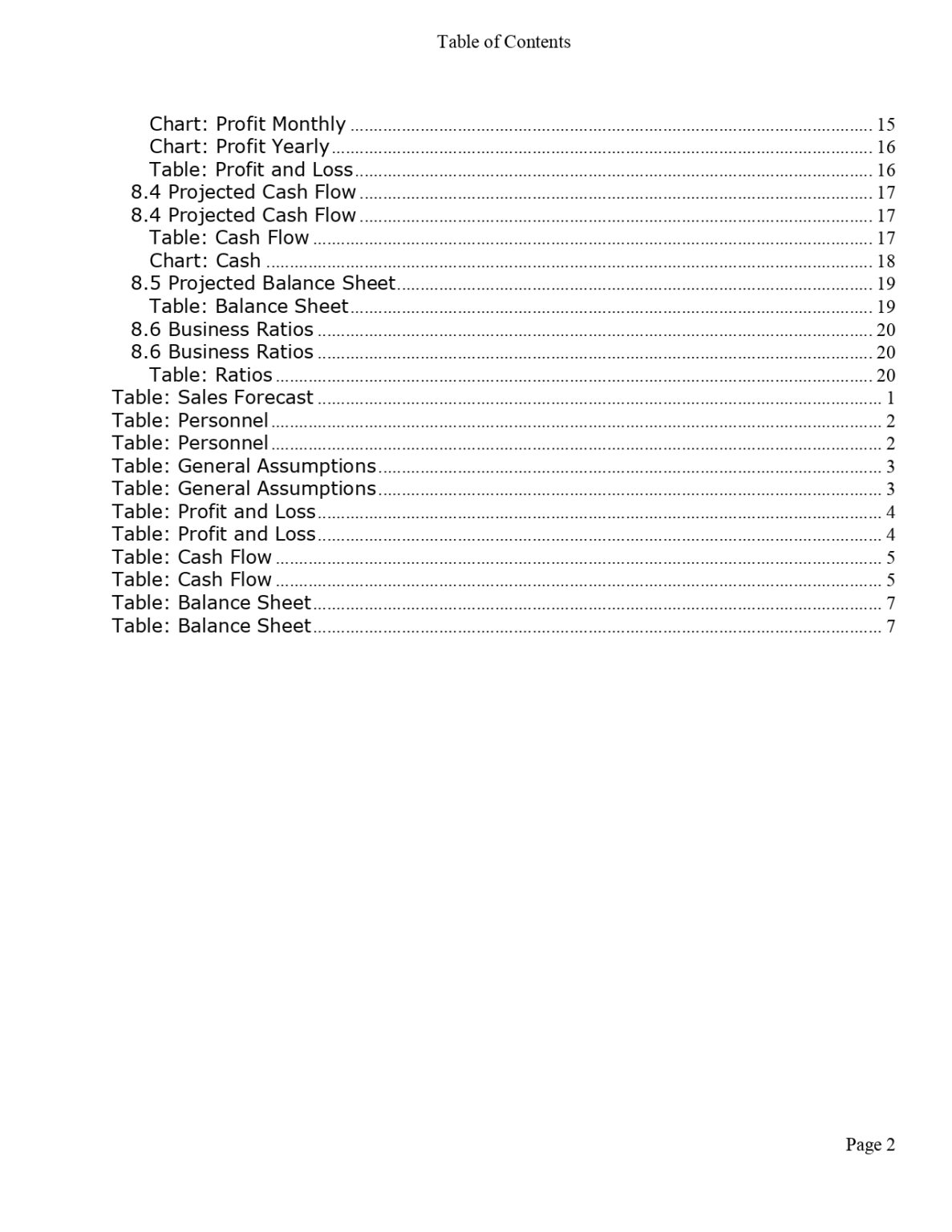 Pro Financial Services Business Plan Template MbcVirtual