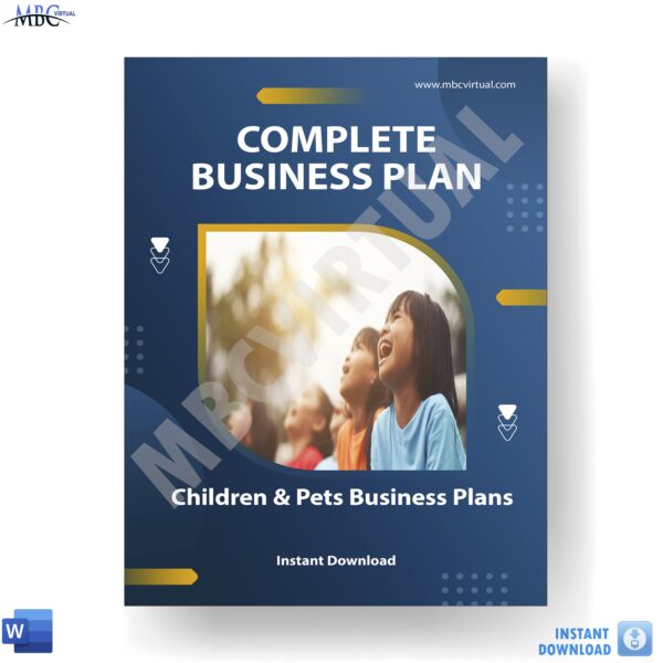 Children & Pets Business Plans