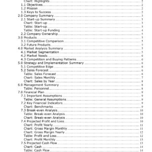 Pro Fish Breeder Business Plan Template