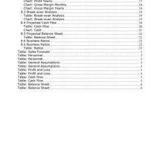 Pro Architectural Engineering Business Plan Template