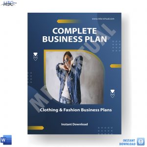 Pro Sports Clothing Retail Shop Business Plan Template