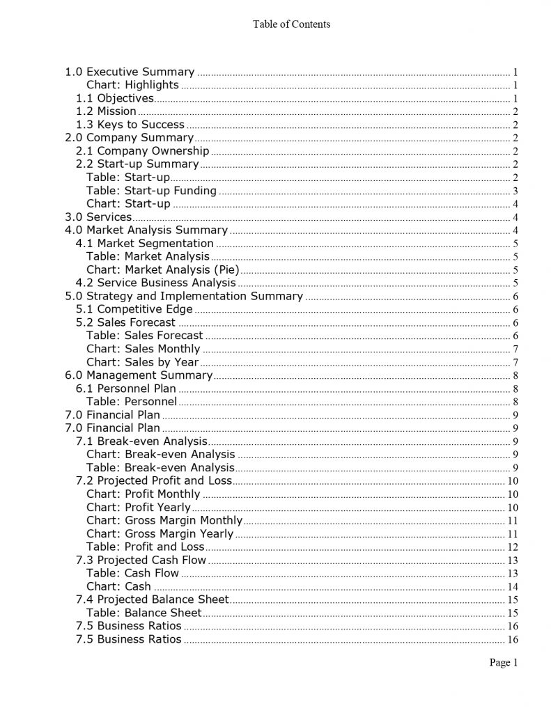 Pro Construction Carpenter Business Plan Template MbcVirtual
