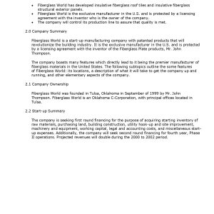 Pro Construction Manufacturer Business Plan Template