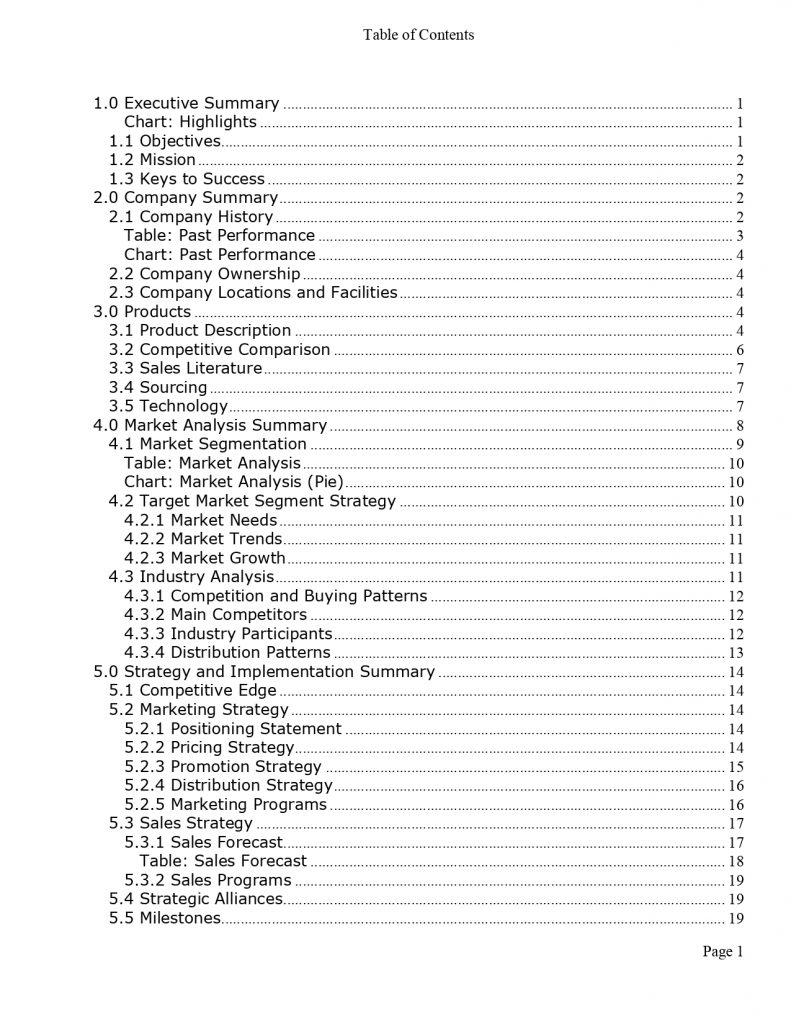 Pro Electronic Engineering Business Plan Template - MbcVirtual