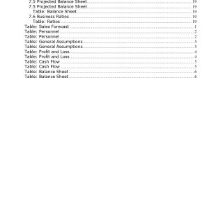 Pro Engineering Business Plan Template