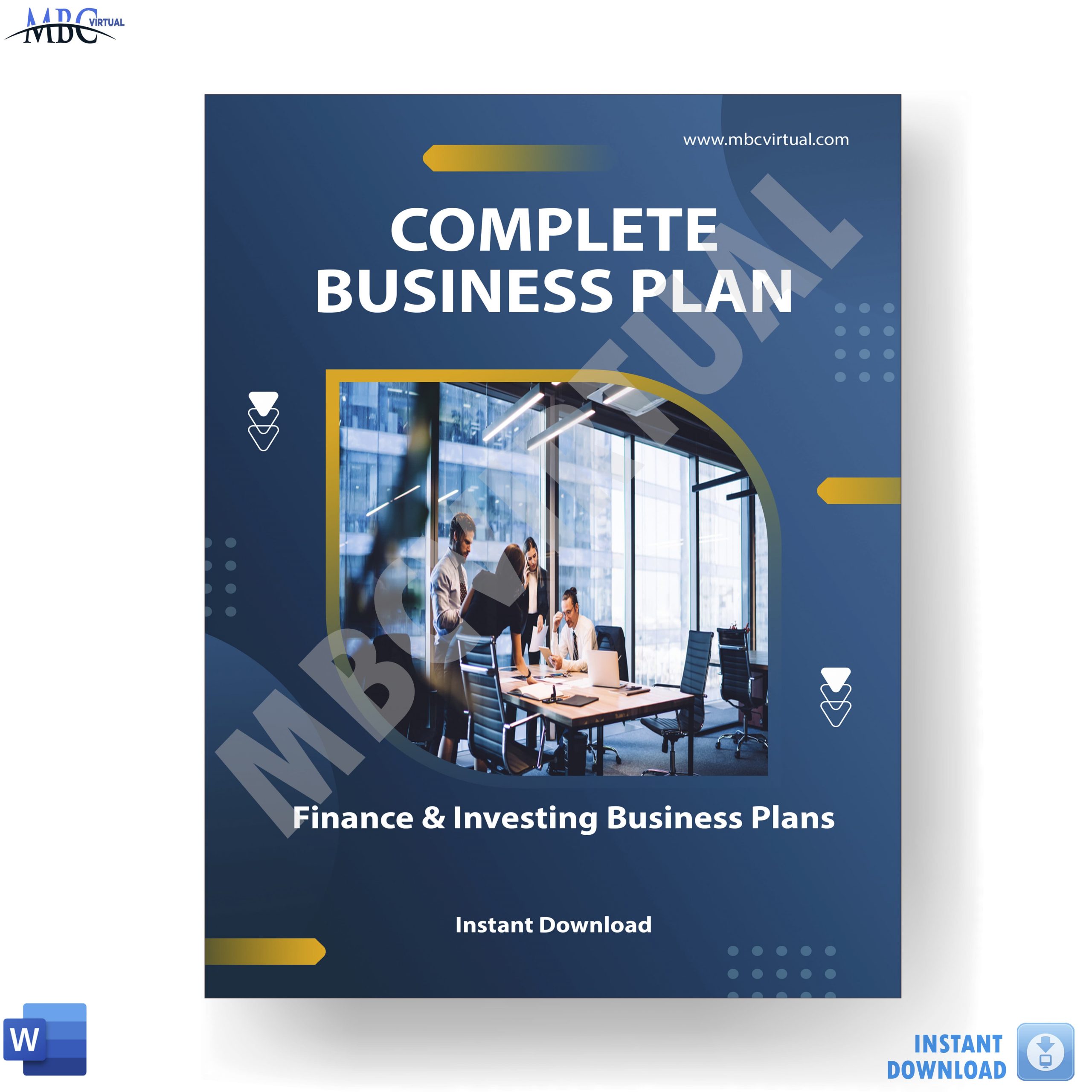 Pro Holding Company Business Plan Template