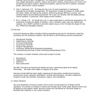 Pro Architectural Engineering Business Plan Template