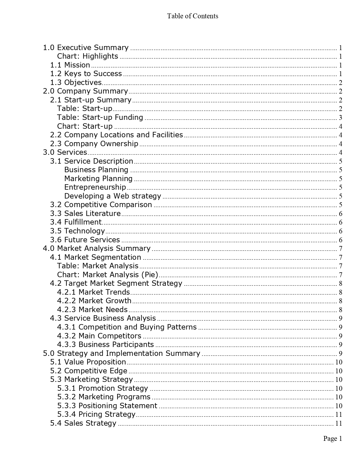 Pro Consulting Seminars Business Plan Template