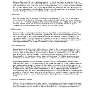 Pro Coffee Export Business Plan Template