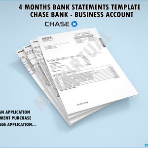 4 Months Chase Statements – Chase Total Business Checking
