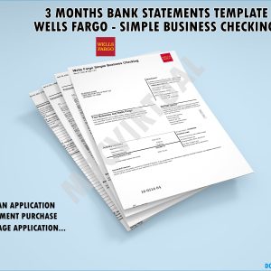 3 Months Wells Fargo – Simple Business Checking