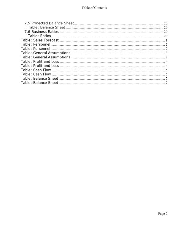 taxi business plan sample