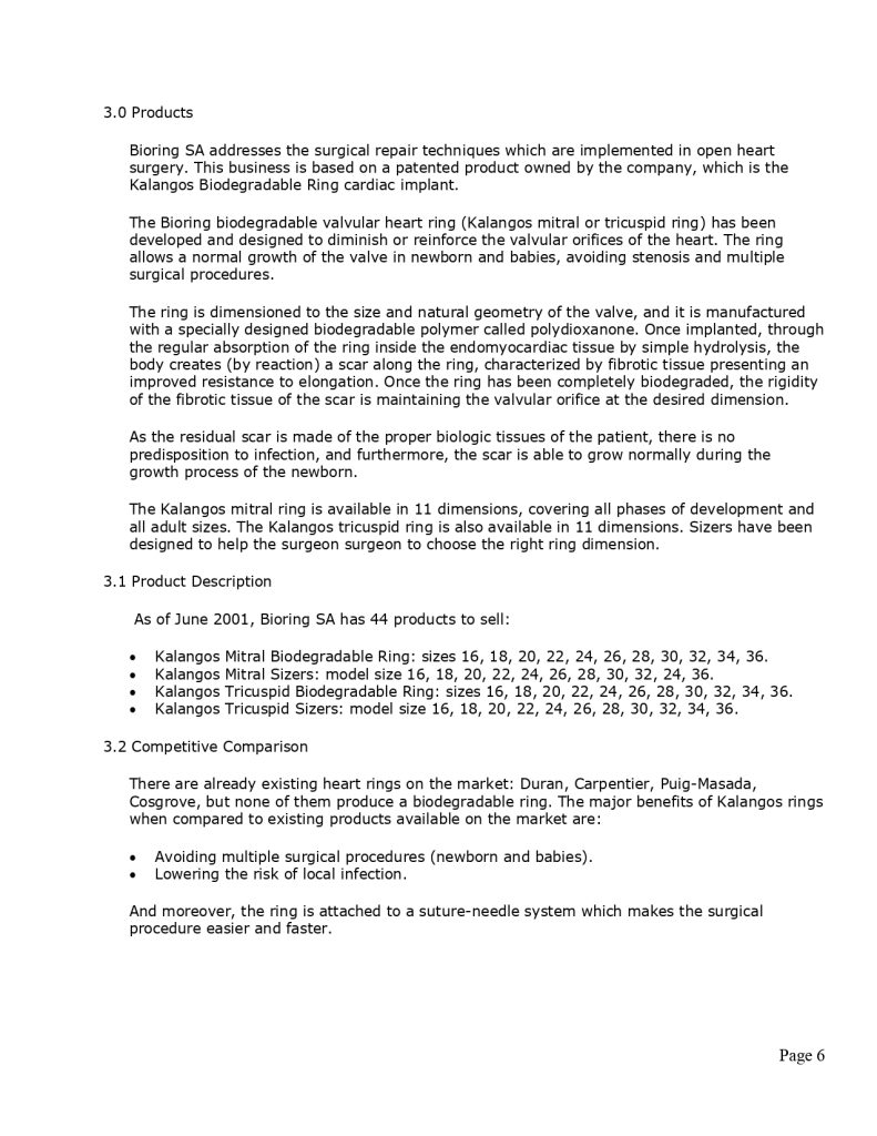 Pro Surgical Medical Equipment Business Plan Template MbcVirtual