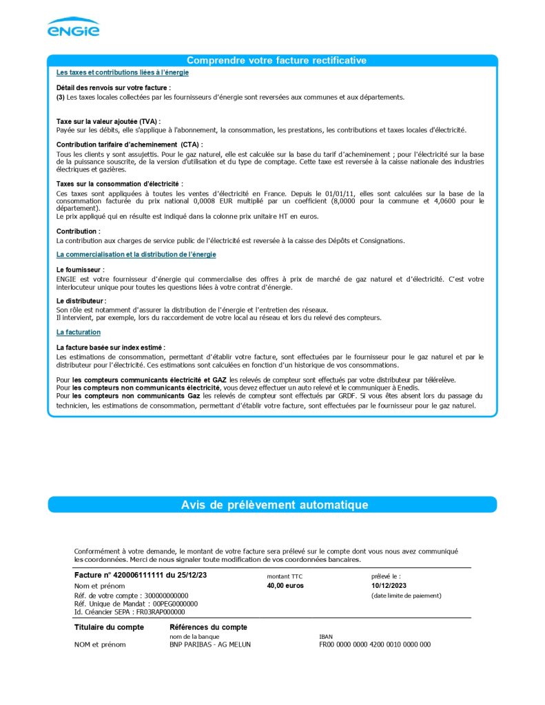 New 2023 Engie Bill Electricity Template - MbcVirtual