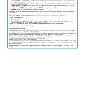 Engie Bill Electricity Template